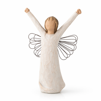 Courage Angel figurine as a strength and encouragement keepsake gift