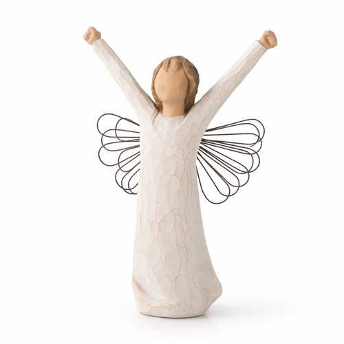 Courage Angel figurine as a strength and encouragement keepsake gift
