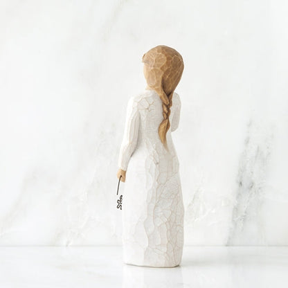 Remember figurine as a memorial and missing you keepsake gift