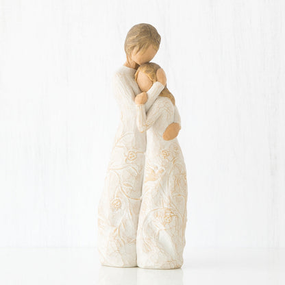 Close to Me figurine as a mother daughter family keepsake gift