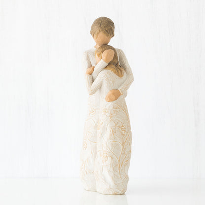Close to Me figurine as a mother daughter family keepsake gift