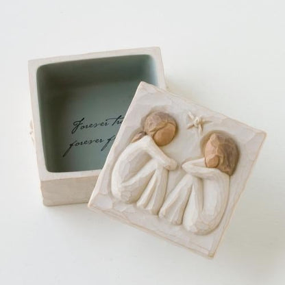 Friendship keepsake box as a meaningful gift for a cherished friend
