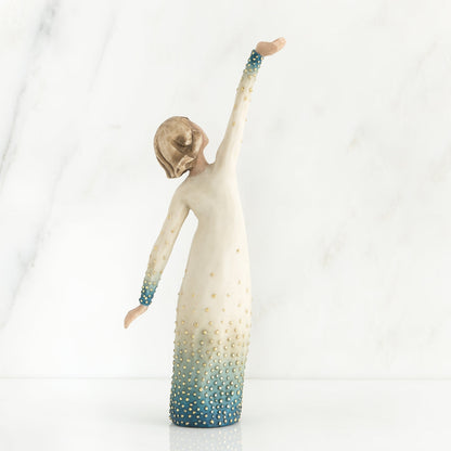 Shine figurine as an inner strength and achievement keepsake gift