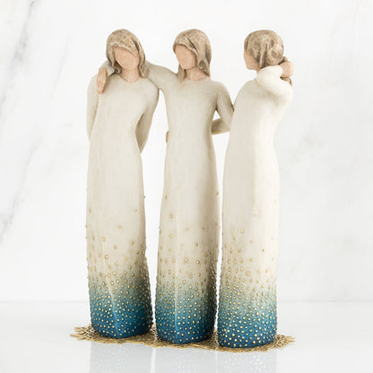 By My Side figurine as a sisterhood and friendship keepsake gift