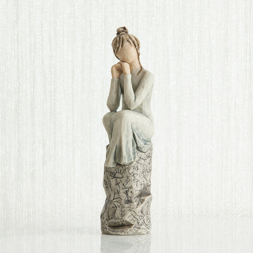 Patience figurine as a calm and inner strength keepsake gift