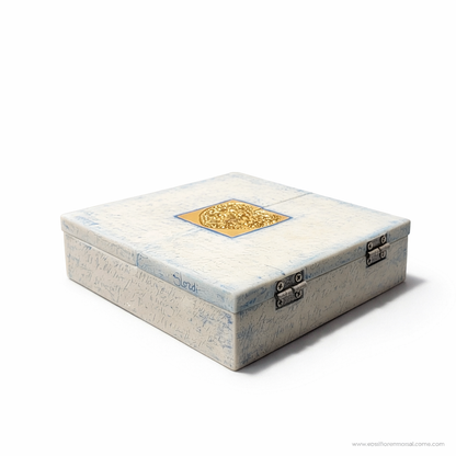 Duet Triptych keepsake box as a romantic couple and anniversary gift