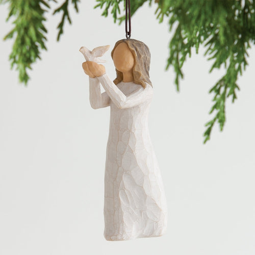 Willow Tree Soar ornament as an encouragement keepsake gift for new beginnings
