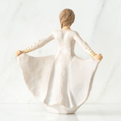 Butterfly figurine as a transformation and courage keepsake gift