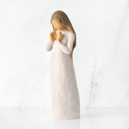 Ever Remember figurine with flame as a memorial keepsake gift