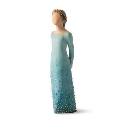 Radiance lighter skin figurine as an encouragement and confidence gift