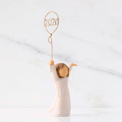 2026 Here's to You figurine as a new year celebration keepsake gift