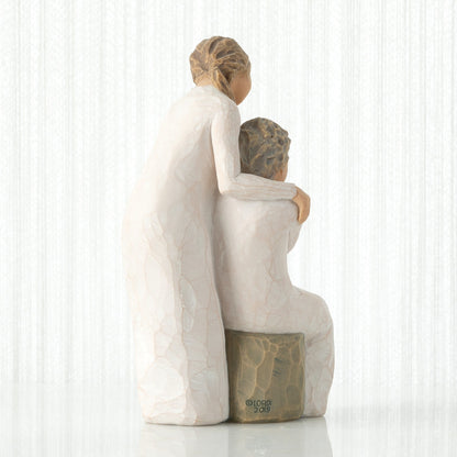 Loving My Mother figurine as a caring gift for mom from daughter