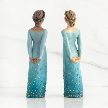 Radiance lighter skin figurine as an encouragement and confidence gift