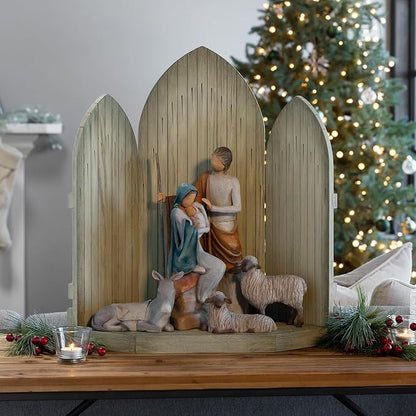 Gentle Animals of the Stable Nativity figures for Christmas display